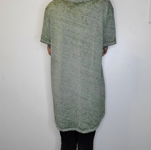 Project Social T shirt short sleeve distress green - Picture 2 of 4